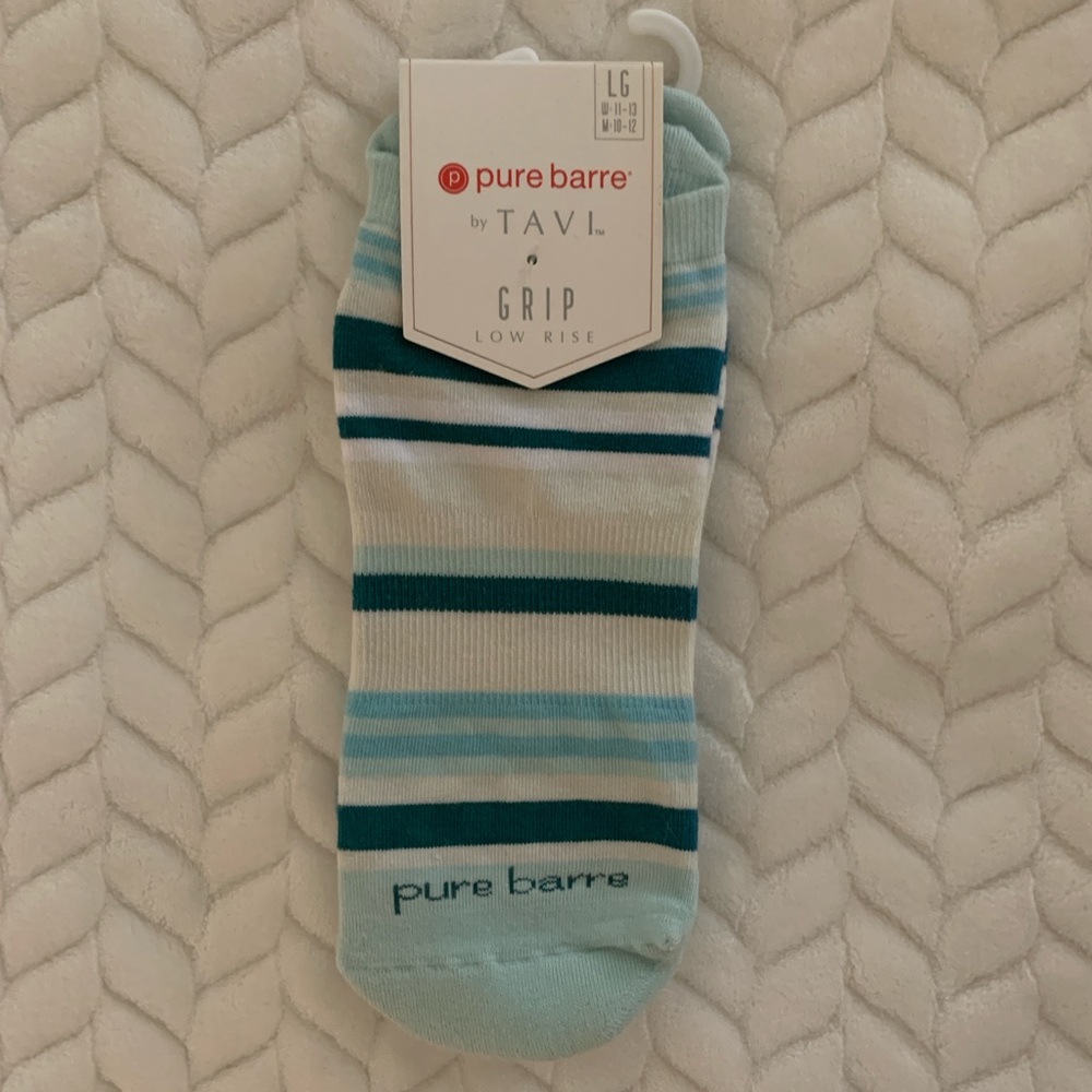 Pure Barre by Tavi Low Rise Grip Socks [Large]